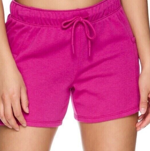 * Reebok XL athletic fitness shorts fuchsia red drawstring waistline s… - Picture 7 of 7